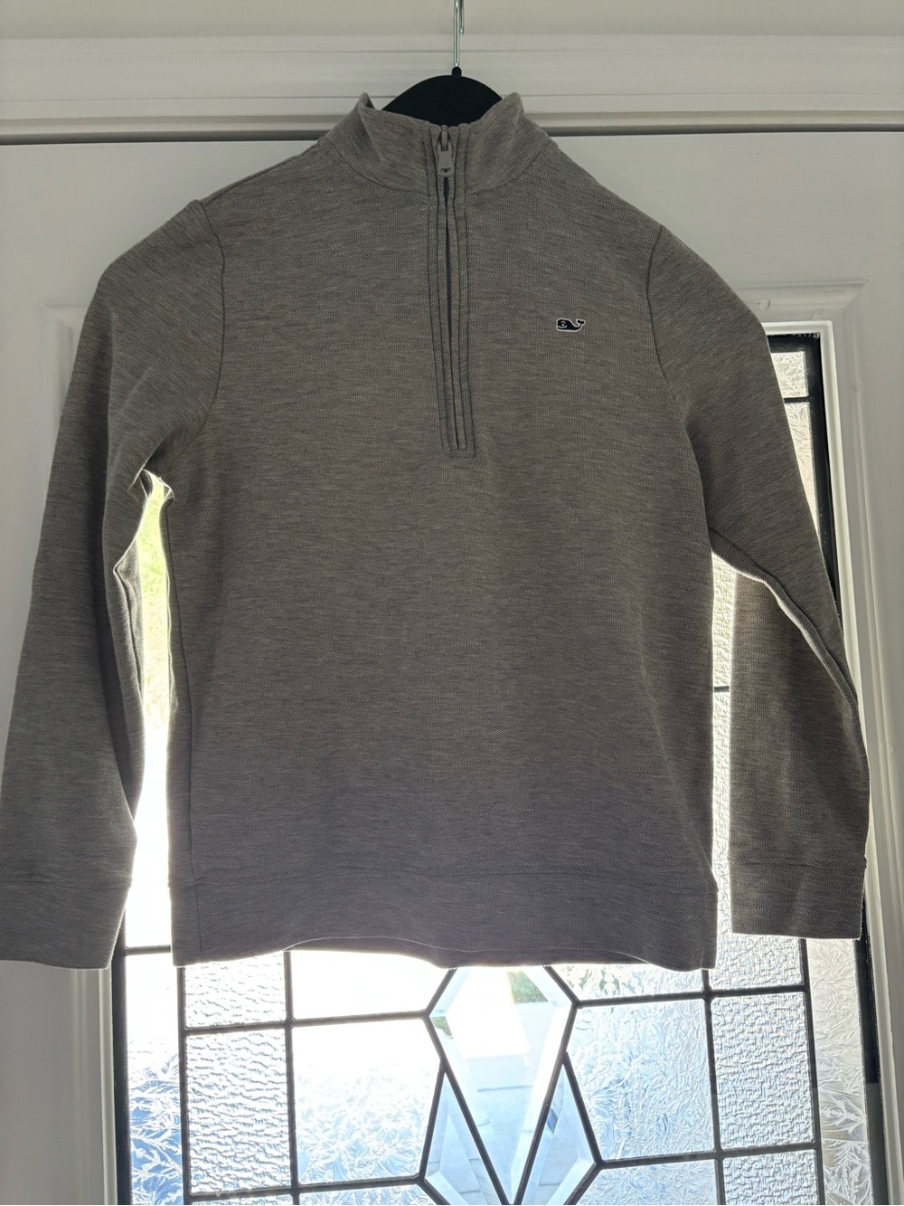 Vineyard Vines Kids Half-Zip Pullover - Heather Gray
